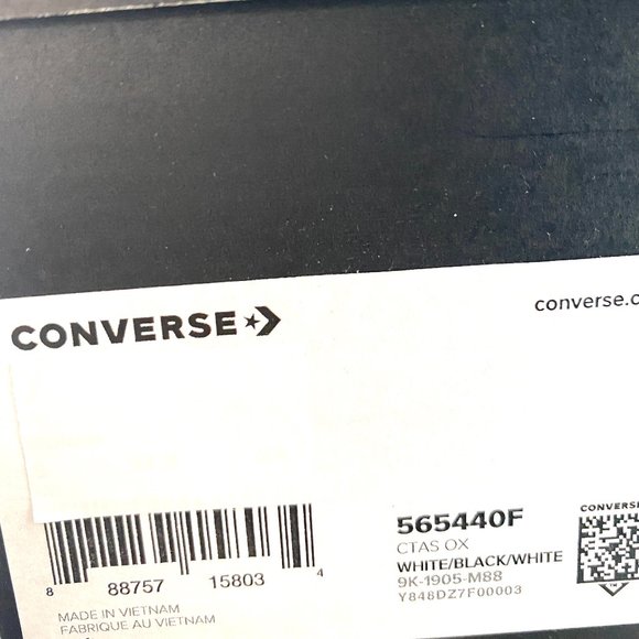 🌸Sale🌸 Converse Chuck Taylor AS Low Canvas White Multi Women Size 6 565440F - Picture 10 of 10